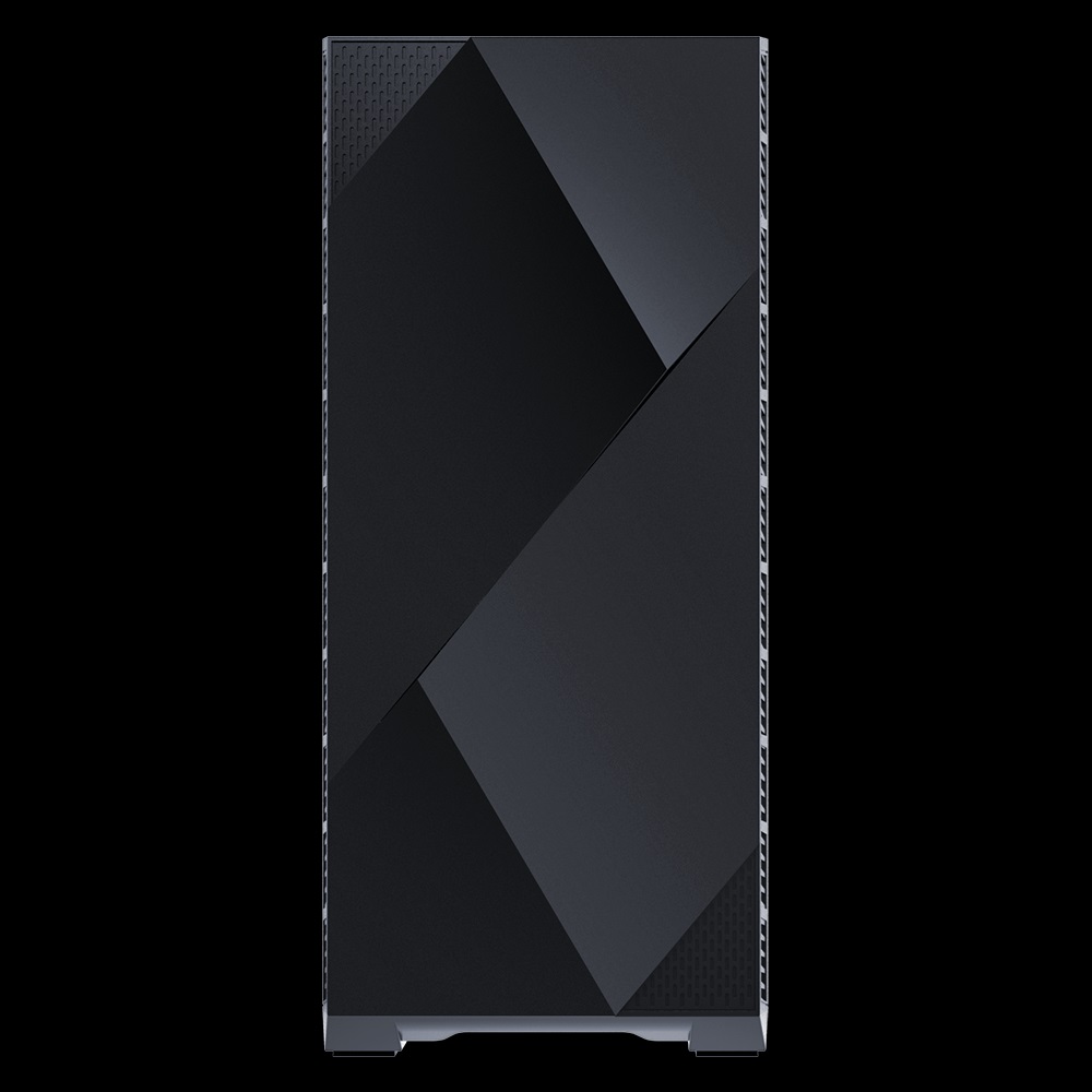 Корпус ZALMAN Z3 Iceberg Black, без БП, боковое окно (закаленное стекло), черный,  ATX