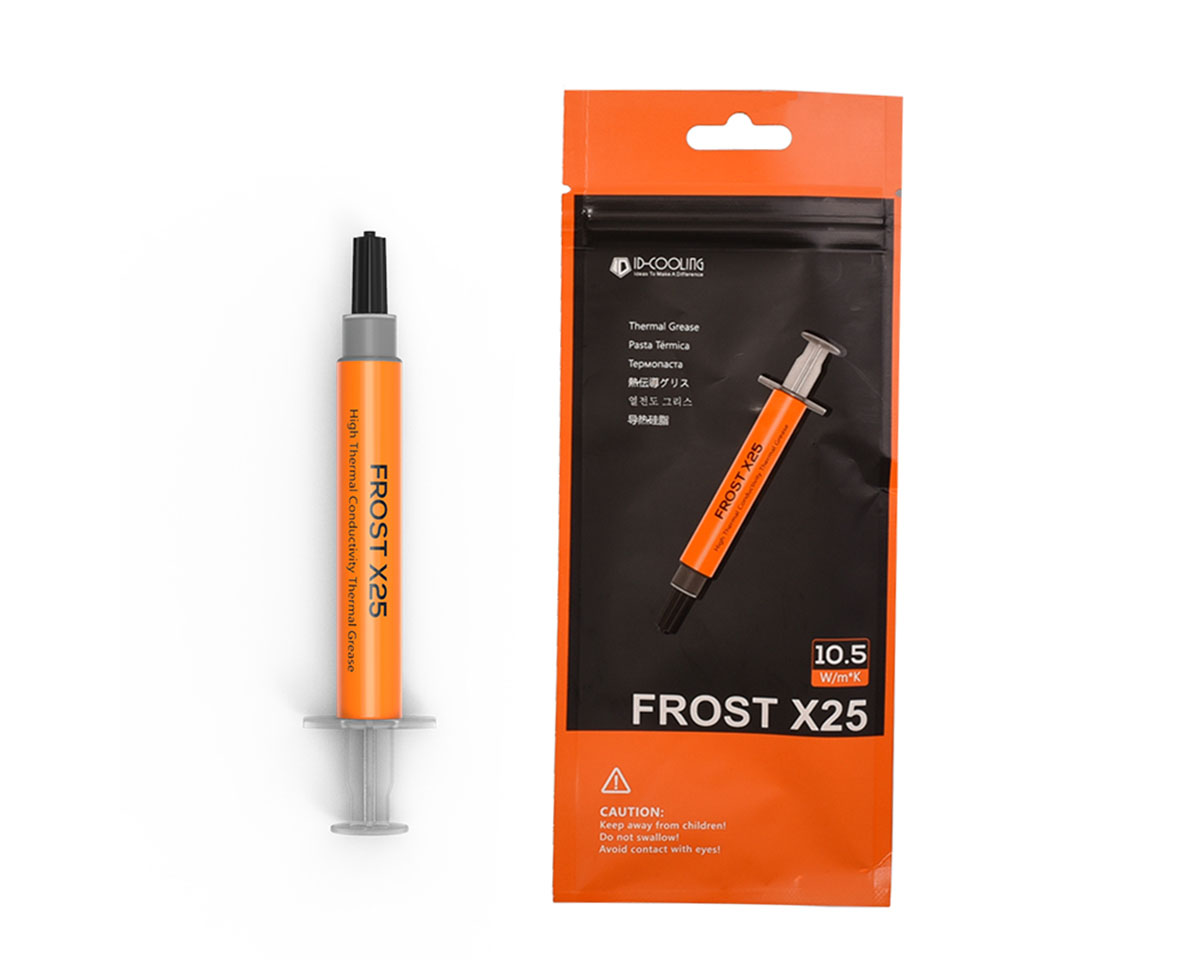 Термопаста ID-COOLING FROST X25 2g (200шт/кор,Thermal Paste) Retail