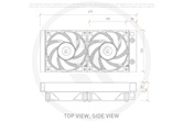 Комплект водяного охлаждения EKWB EK-AIO Basic 240 (DUAL FAN 120mm, PWM, черный) RET