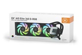 Комплект водяного охлаждения EKWB EK-AIO Elite 360 D-RGB (TRIPLE FAN 120mm, PWM, Addresable RGB) RET