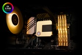 Комплект водяного охлаждения EKWB EK-AIO Elite Aurum 360 D-RGB (TRIPLE FAN 120mm, PWM, Addresable RGB) RET