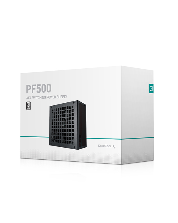 Блок питания Deepcool PF500 80+ (ATX 2.4 500W, PWM 120mm fan, 80 PLUS, Active PFC) RET