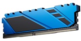 Модуль памяти DDR4 Netac Shadow 8GB 3200MHz CL16 1.35V / NTSDD4P32SP-08B / Blue / with radiator
