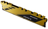 Модуль памяти DDR4 Netac Shadow 16GB 3200MHz CL16 1.35V / NTSDD4P32SP-16Y / Yellow / with radiator