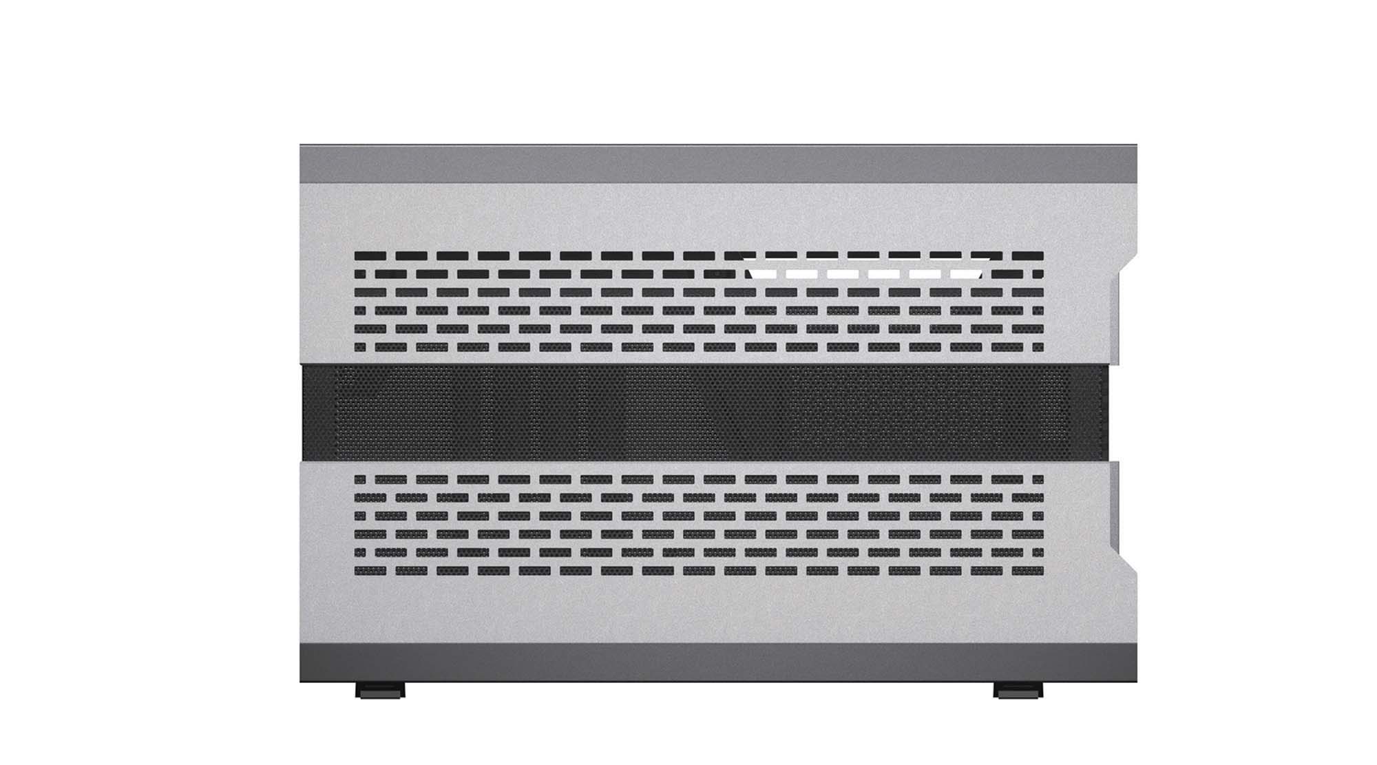 Корпус PHANTEKS Evolv Shift XT Silver / ARGB Lighting / Расширяемый ITX  корпус / PCI-E 4.0x16 /  PH-ES121XT_DGS01_RU