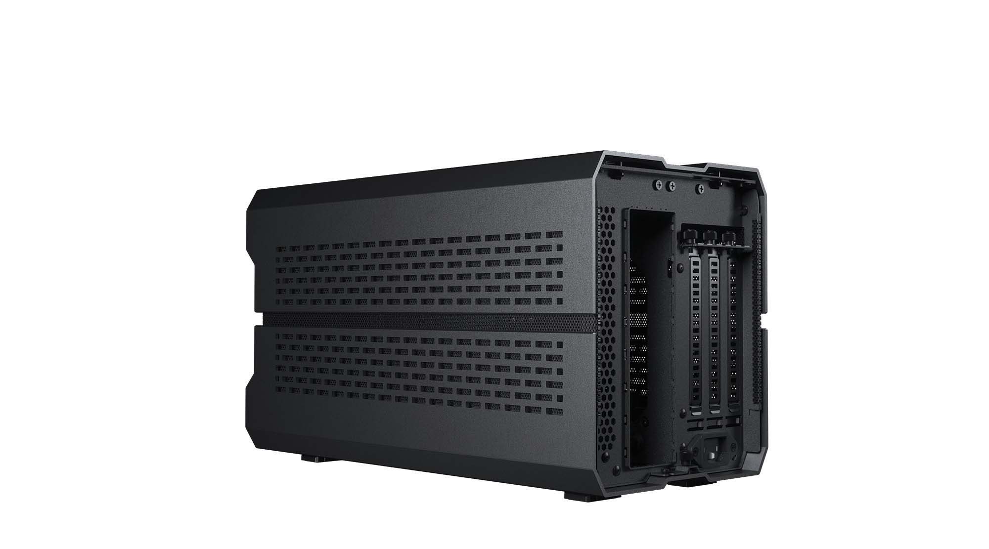 Корпус PHANTEKS Evolv Shift XT Satin Black / ARGB Lighting / Расширяемый ITX  корпус / PCI-E 4.0x16 /  PH-ES121XT_DBK01_RU