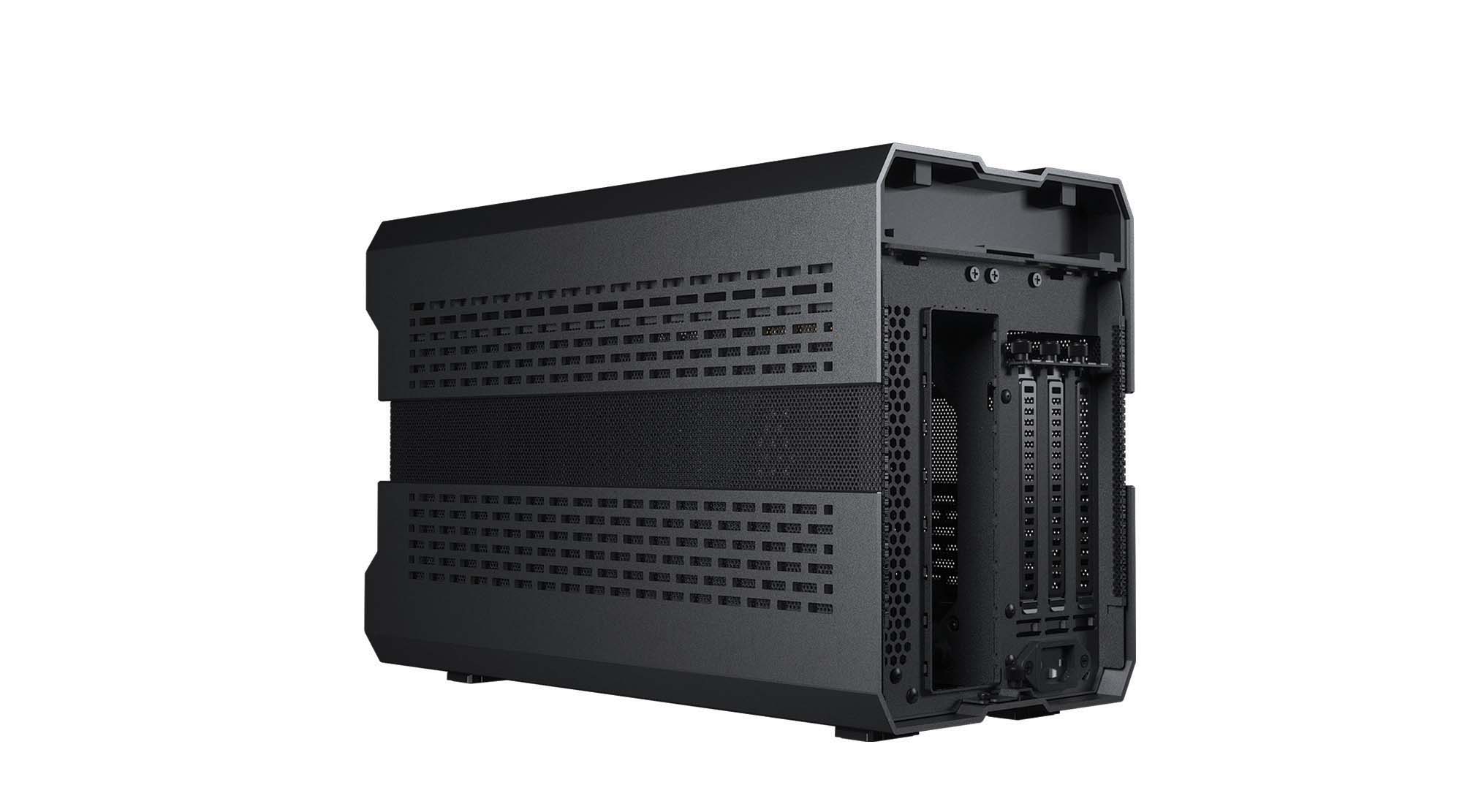 Корпус PHANTEKS Evolv Shift XT Satin Black / ARGB Lighting / Расширяемый ITX  корпус / PCI-E 4.0x16 /  PH-ES121XT_DBK01_RU