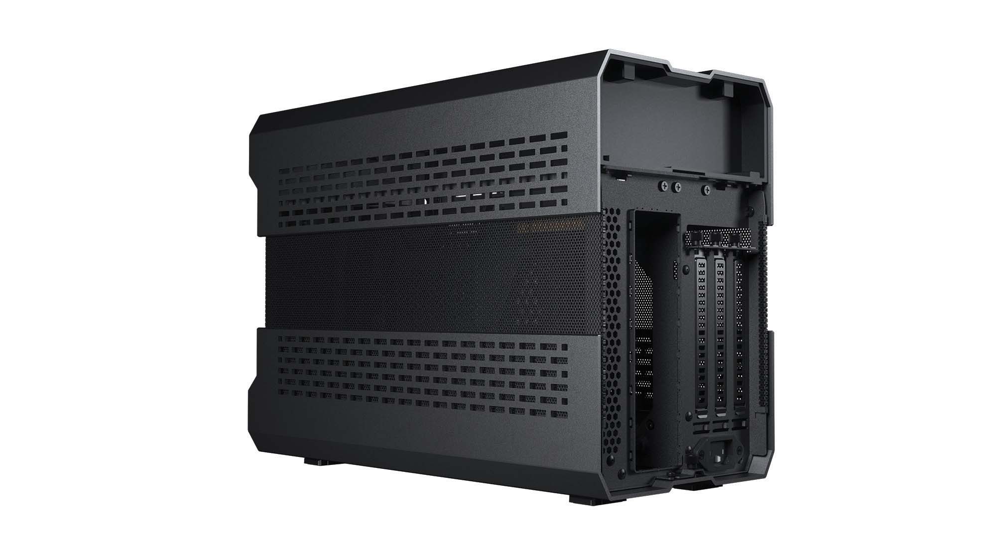 Корпус PHANTEKS Evolv Shift XT Satin Black / ARGB Lighting / Расширяемый ITX  корпус / PCI-E 4.0x16 /  PH-ES121XT_DBK01_RU