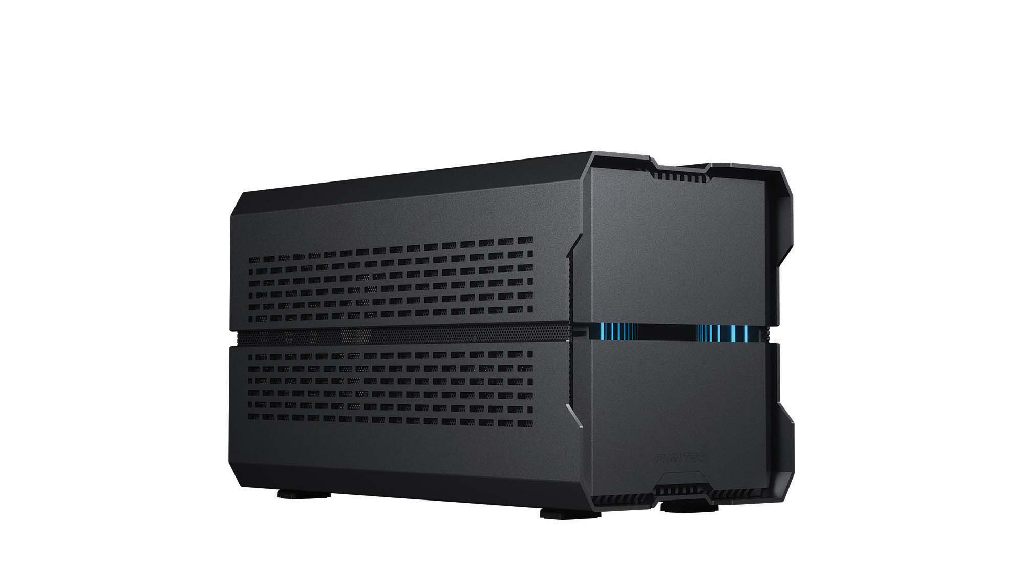 Корпус PHANTEKS Evolv Shift XT Satin Black / ARGB Lighting / Расширяемый ITX  корпус / PCI-E 4.0x16 /  PH-ES121XT_DBK01_RU