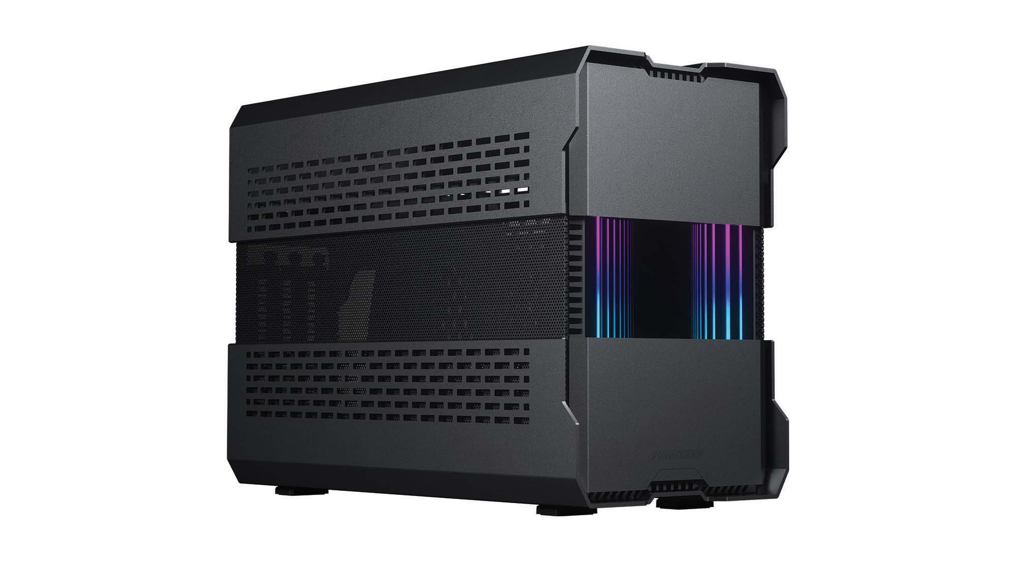 Корпус PHANTEKS Evolv Shift XT Satin Black / ARGB Lighting / Расширяемый ITX  корпус / PCI-E 4.0x16 /  PH-ES121XT_DBK01_RU