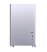Корпус JONSBO D30 Silver без БП, боковая панель из закаленного стекла, mini-ITX, micro-ATX, серебристый