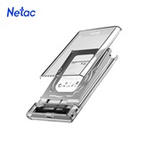 Внешний бокс 2.5 SATA Netac WH11 USB3.0  NT07WH11-30CC слайд прозрачный корпус