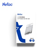 Внешний бокс 2.5 SATA Netac WH11 USB3.0  NT07WH11-30CC слайд прозрачный корпус