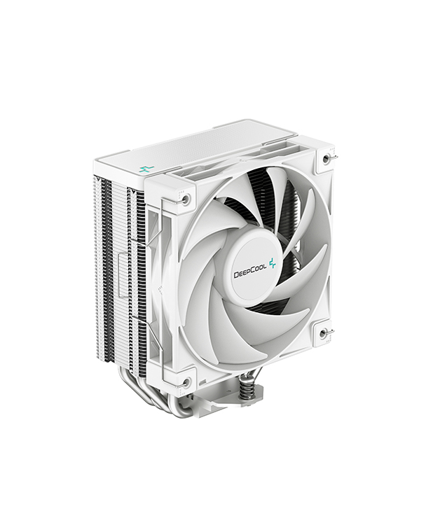 Кулер DEEPCOOL AK400 WH LGA1700/1200/115X/AM5/AM4 (18шт/кор, TDP 260W, PWM, Fan 120mm, 4 тепл. трубки, белый) RET