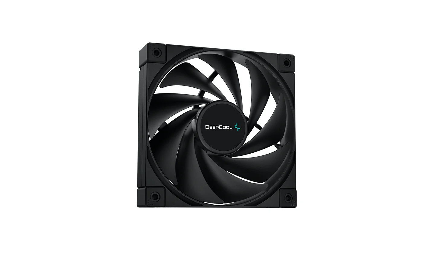 Вентилятор DEEPCOOL FK120 120x120x25мм (72шт./кор, PWM, черный, 500-1850об/мин) Retail