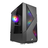 Корпус 1STPLAYER FIREROSE F3-A Black / ATX / 4x120mm FRGB fans / F3-A-BK-4F1