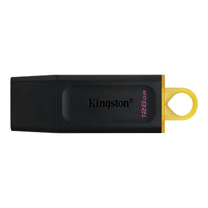 Накопитель Flash USB3.2 drive KINGSTON Data Traveler Exodia 128Gb RET Black + Yellow [DTX/128GB]