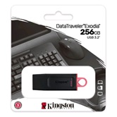 Накопитель Flash USB3.2 drive KINGSTON Data Traveler Exodia 256Gb RET Black + Pink [DTX/256GB]