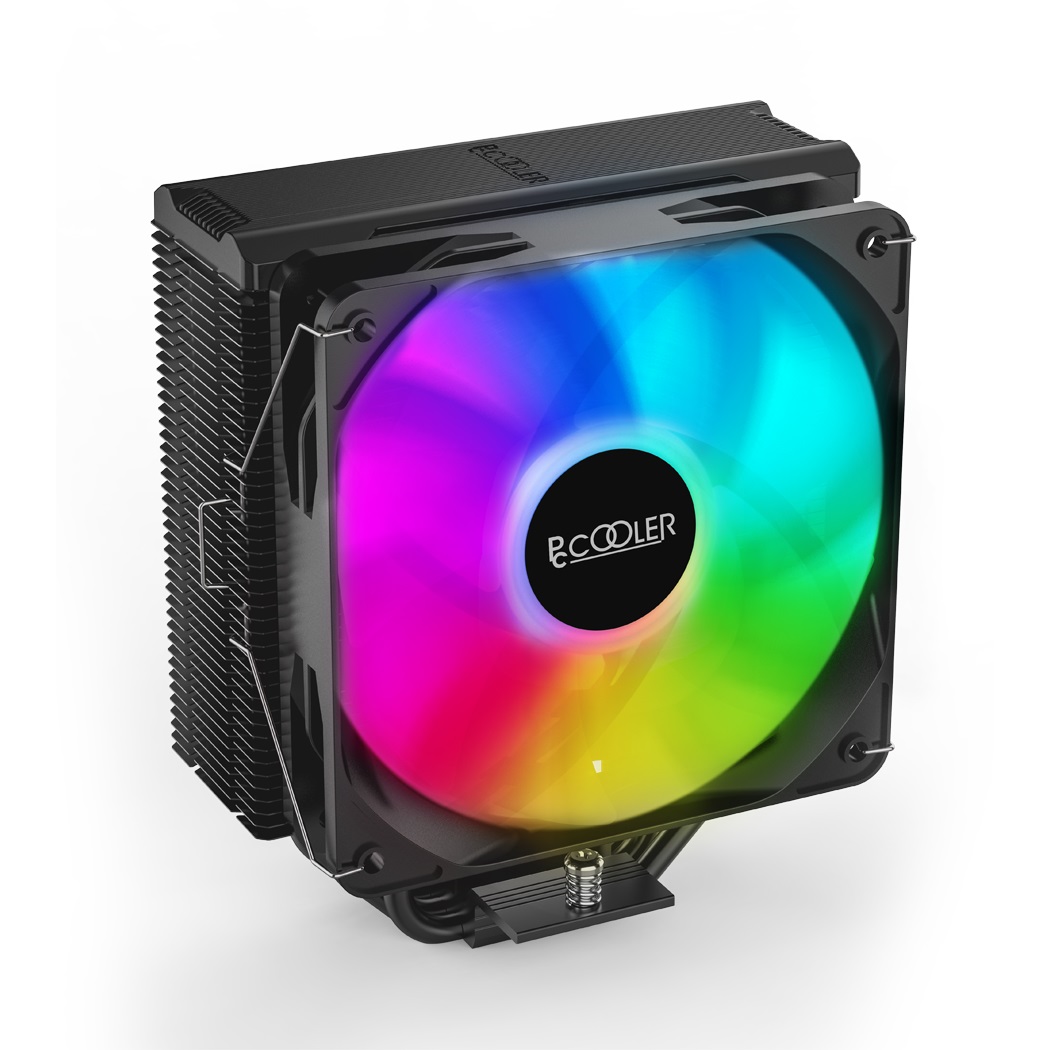 Кулер PCCooler Paladin EX400 ARGB S115X/1200/1700/AM4 (24 шт/кор, TDP 180W, 120mm PWM ARGB FAN, 4 тепловые трубки 6мм, 800-1800RPM, 28,6dBa)