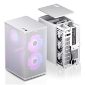 Корпус JONSBO VR3 White без БП, mini-ITX, белый