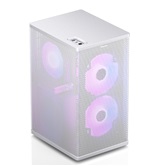 Корпус JONSBO VR3 White без БП, mini-ITX, белый