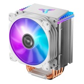 Кулер JONSBO CR-1400 Color White LGA1700/1200/115X/AM4 (24шт/кор, TDP 130W, PWM, 92mm Dynamic Multi-Color LED Fan, 4 тепловые трубки, белый, 4-pin) Retail