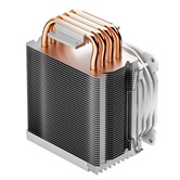 Кулер JONSBO CR-1400 Color White LGA1700/1200/115X/AM4 (24шт/кор, TDP 160W, PWM, 92mm Dynamic Multi-Color LED Fan, 4 тепловые трубки, белый, 4-pin) Retail