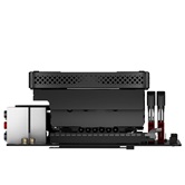 Кулер JONSBO HX6200D Black низкопрофильный 63mm LGA1700/1200/115X/AM5/AM4 (18шт/кор, TDP 200W, PWM, 120mm Black Fan, 6 тепловых трубок, медная база, 4-pin) Retail