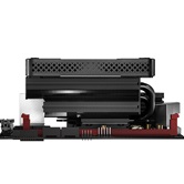 Кулер JONSBO HX6200D Black низкопрофильный 63mm LGA1700/1200/115X/AM5/AM4 (18шт/кор, TDP 200W, PWM, 120mm Black Fan, 6 тепловых трубок, медная база, 4-pin) Retail