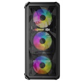 Корпус Powercase Mistral Edge, Tempered Glass, 4x 120mm 5-color fan, чёрный, ATX  (CMIEB-L4)