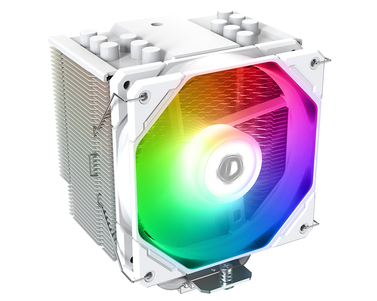 Кулер ID-COOLING SE-226-XT ARGB SNOW LGA20XX/1700/1200/115X/AM5/AM4 (8шт/кор, TDP 250W, cнежно-белый, PWM, 6 тепл.трубкок  + медная база, FAN 120mm, Addressable RGB LED) RET