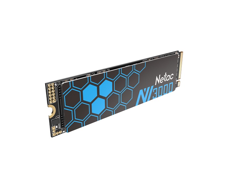 Накопитель SSD Netac M.2 2280 NV3000 NVMe PCIe 500GB NT01NV3000-500-E4X (heat sink)