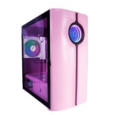 Корпус 1STPLAYER INFINITE SPACE IS3 Pink / mATX, TG / 1x120mm RGB fan inc. / IS3-PK-1F2-W