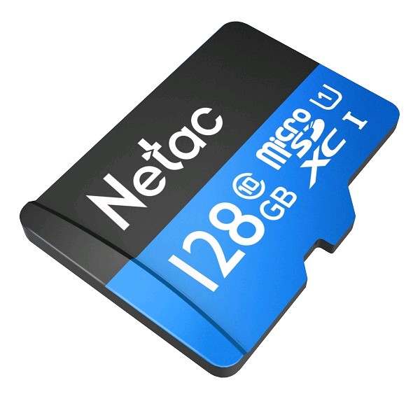 Карта памяти MicroSDXC 128GB  Netac Class 10 UHS-I U1 P500 Standard  [NT02P500STN-128G-S]