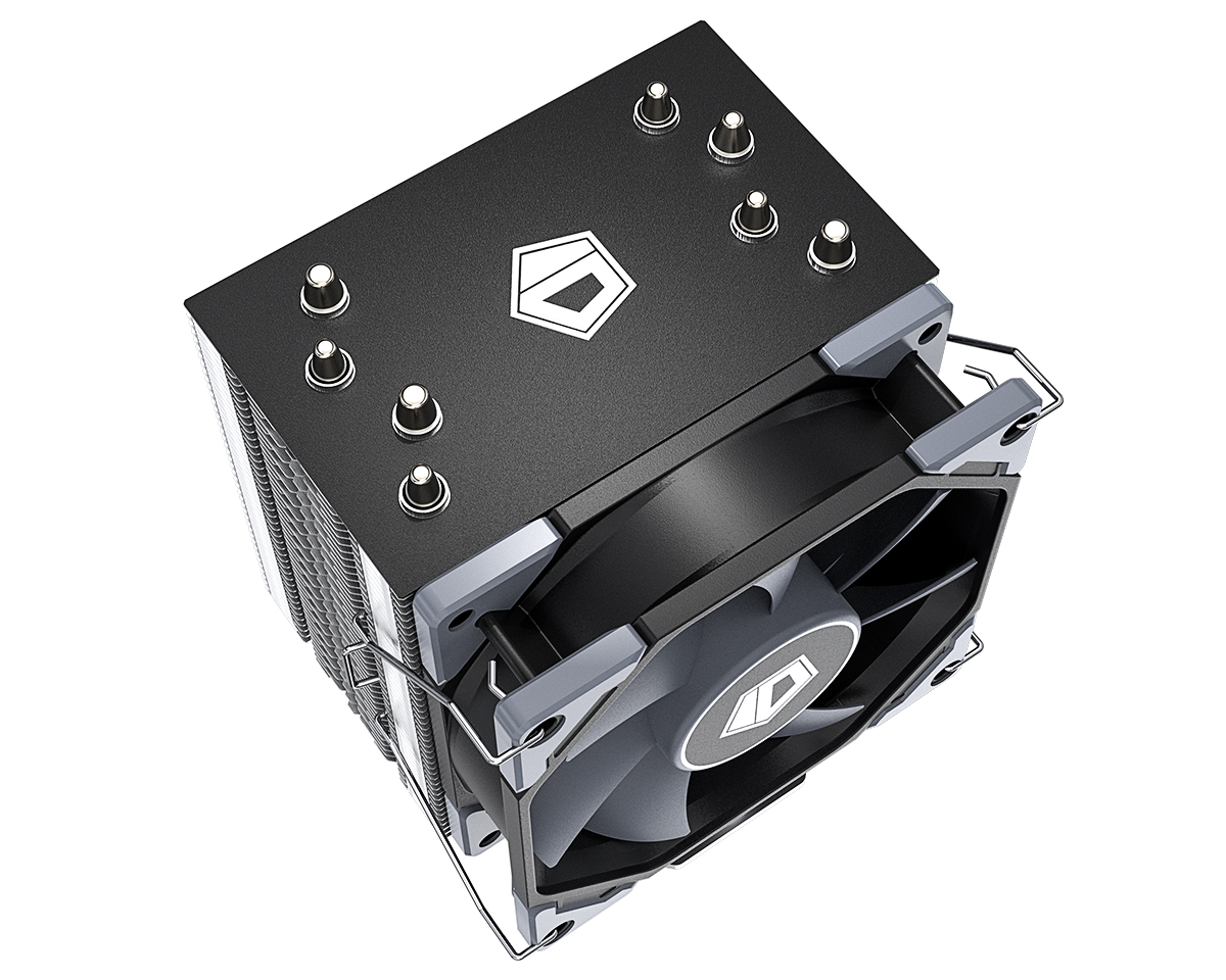 Кулер ID-COOLING SE-914-XT Basic V2 LGA20XX/1700/1200/115X/AM4 (16шт/кор, TDP 150W, PWM, 4 тепл.трубки прямого контакта, FAN 92mm) RET