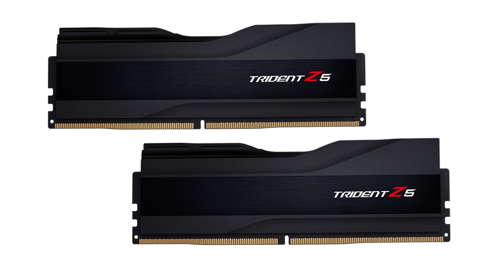 Модуль памяти DDR5 G.SKILL TRIDENT Z5 32GB (2x16GB) 6000MHz CL30 (30-40-40-96) 1.35V / F5-6000J3040F16GX2-TZ5K / Black