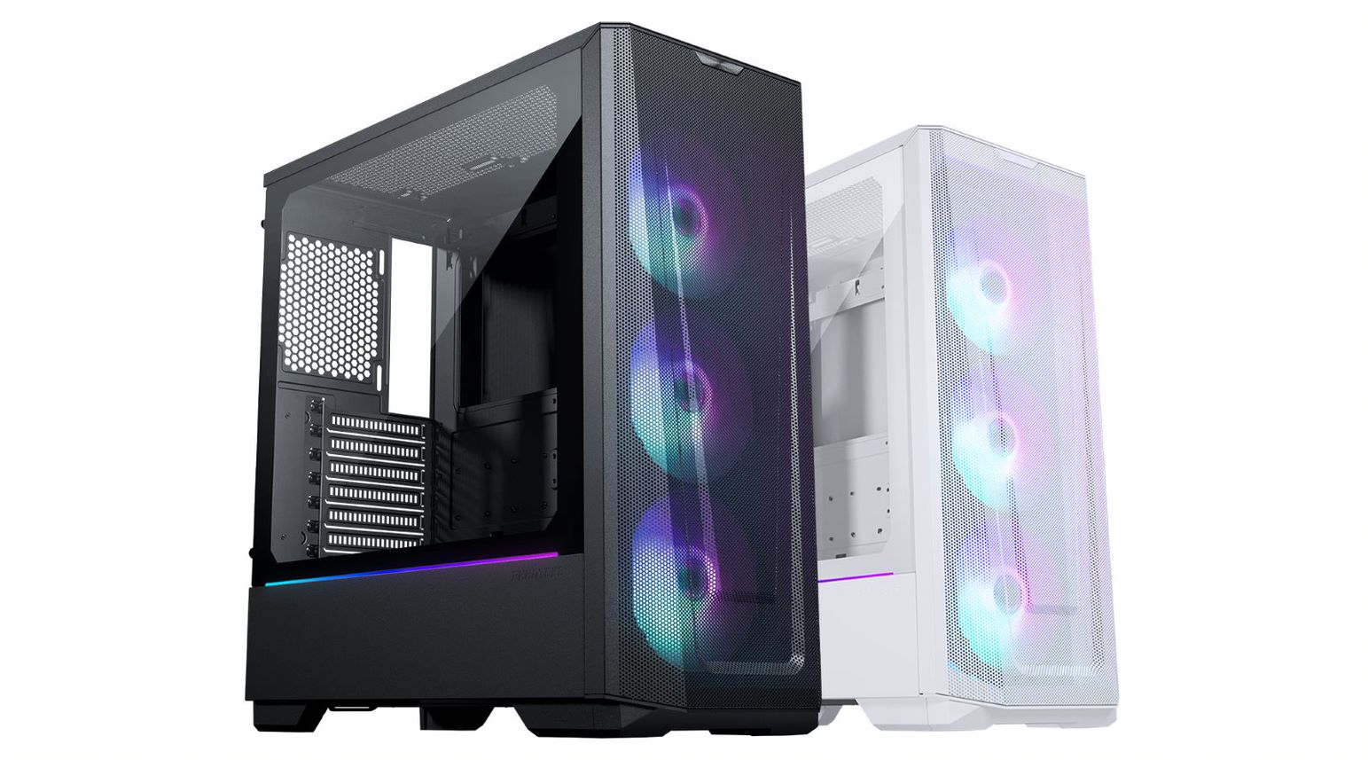 Корпус PHANTEKS Eclipse G360A, Black, 3x120mm ARGB Fan + ARGB Strip, боковая панель Tempered Glass, Mid-Tower / PH-EC360ATG_DBK02_RU