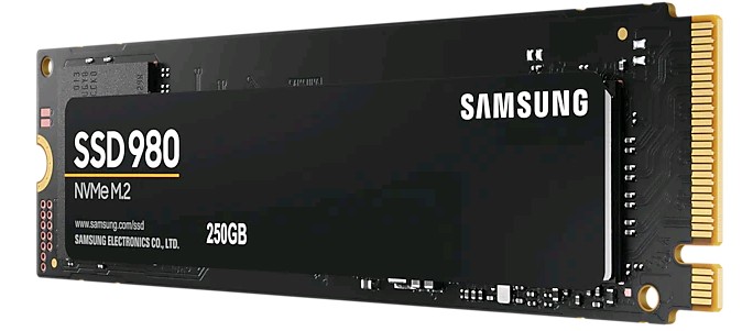 Накопитель Samsung 980 M.2 NVMe  250GB <MZ-V8V250BW>