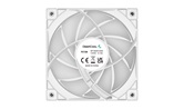 Вентилятор DEEPCOOL FC120 WHITE-3 IN 1 120x120x25мм (16шт./кор, PWM, Addresable RGB подсветка, 500-1800об/мин, белый) Retail