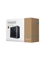 Блок питания Deepcool PK600D (ATX 2.4, 600W, PWM 120mm fan, Active PFC+DC to DC, 80+ BRONZE) RET