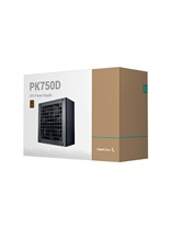 Блок питания Deepcool PK750D (ATX 2.4, 750W, PWM 120mm fan, Active PFC+DC to DC, 80+ BRONZE) RET