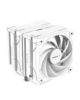 Кулер DEEPCOOL AK620 WH LGA20XX/1700/1200/115X/AM5/AM4 (8шт/кор, TDP 260W, PWM, DUAL Fan 120mm, 6 тепл. трубок, белый) RET