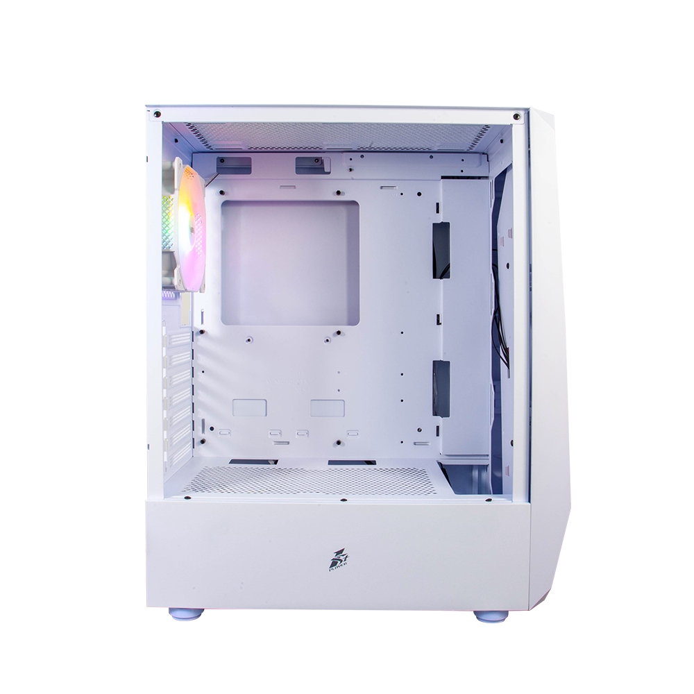 Корпус 1STPLAYER INFINITE SPACE IS6 White / ATX, TG / 1x120mm LED fan inc. / IS6-WH-1F1-W