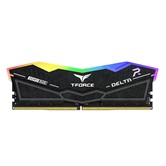 Модуль памяти DDR5 TEAMGROUP T-Force Delta RGB 32GB (2x16GB) 6200MHz CL38 (38-38-38-78) 1.25V / FF3D532G6200HC38ADC01 / Black