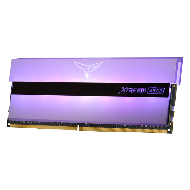 Модуль памяти DDR4 TEAMGROUP T-Force Xtreem ARGB 32GB (2x16GB) 3600MHz CL18 (18-22-22-42) 1.35V / TF13D432G3600HC18JDC01 / White