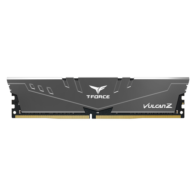 Модуль памяти DDR4 TEAMGROUP T-Force Vulcan Z 16GB (2x8GB) 3200MHz CL16 (16-18-18-38) 1.35V / TLZGD416G3200HC16CDC01 / Gray