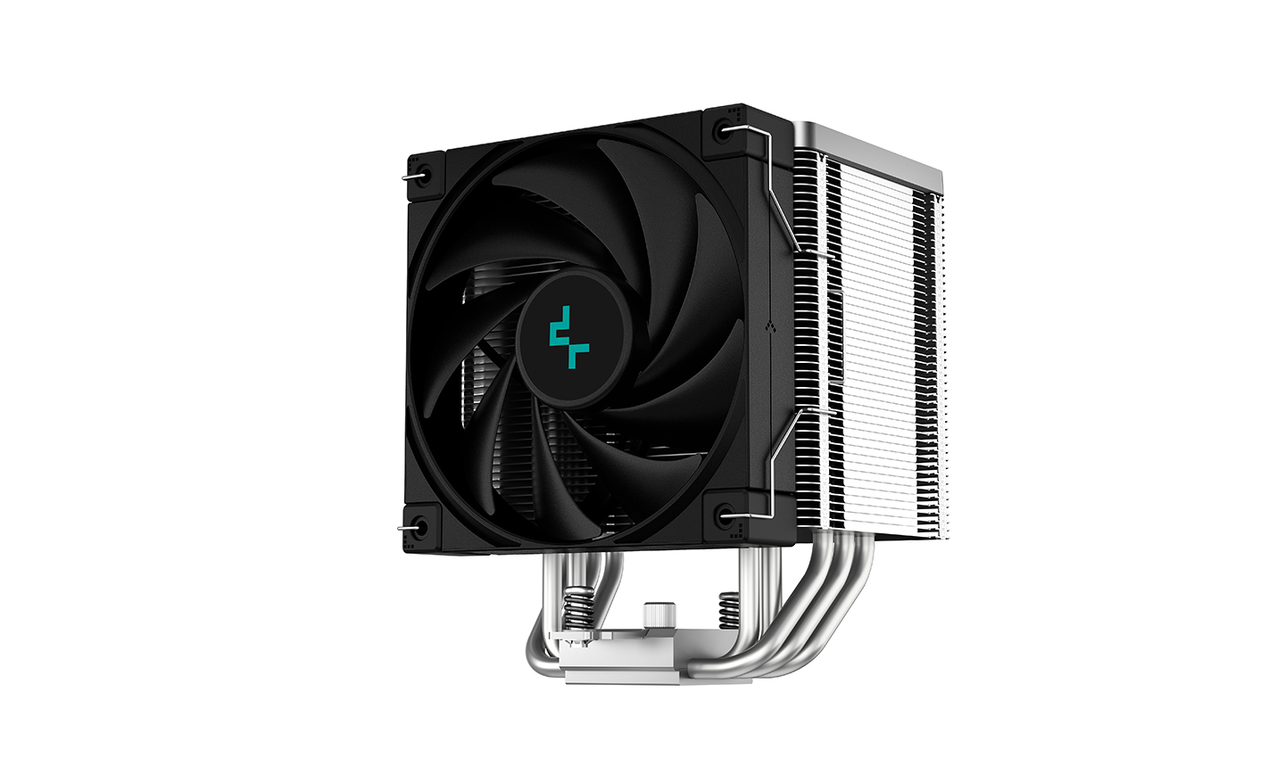 Кулер DEEPCOOL AK500 LGA20XX/1700/1200/115X/AM5/AM4 (9шт/кор, TDP 240W, PWM, Fan 120mm, 5 тепл. трубок, Copper Base, черный) RET