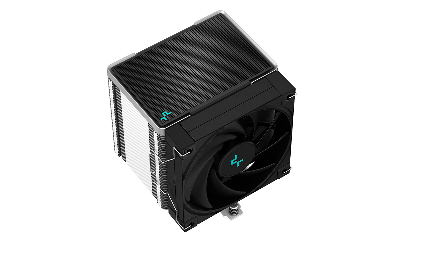 Кулер DEEPCOOL AK500 LGA20XX/1700/1200/115X/AM5/AM4 (9шт/кор, TDP 240W, PWM, Fan 120mm, 5 тепл. трубок, Copper Base, черный) RET