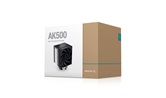 Кулер DEEPCOOL AK500 LGA20XX/1700/1200/115X/AM5/AM4 (9шт/кор, TDP 240W, PWM, Fan 120mm, 5 тепл. трубок, Copper Base, черный) RET