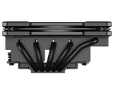 Кулер ID-COOLING IS-55 ARGB LGA1700/1200/115X/AM5/AM4 низкопрофильный высота 55mm (18шт/кор, TDP 125W, PWM, 5 тепл.трубок + медная база, ARGB FAN 120mm, черный) BOX